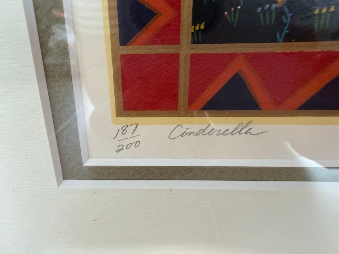 額入り 小澤摩純 Cinderella シンデレラ 187/200