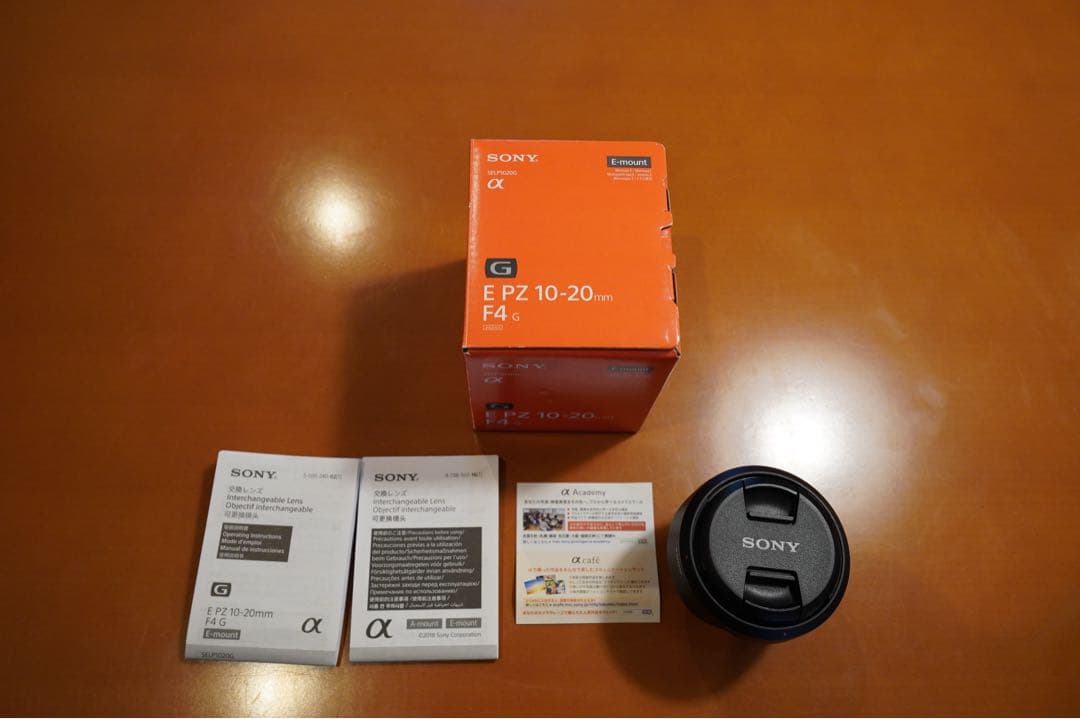 レンズ(ズーム) SONY E PZ 10-20mm F4 G SELP1020G