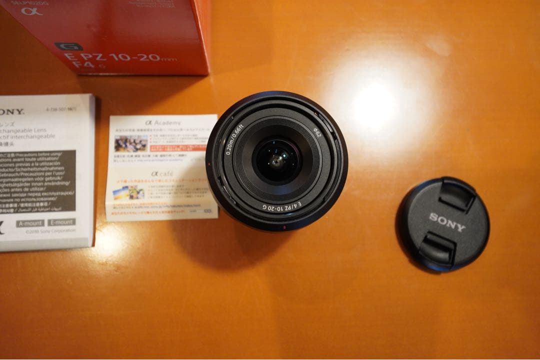 レンズ(ズーム) SONY E PZ 10-20mm F4 G SELP1020G