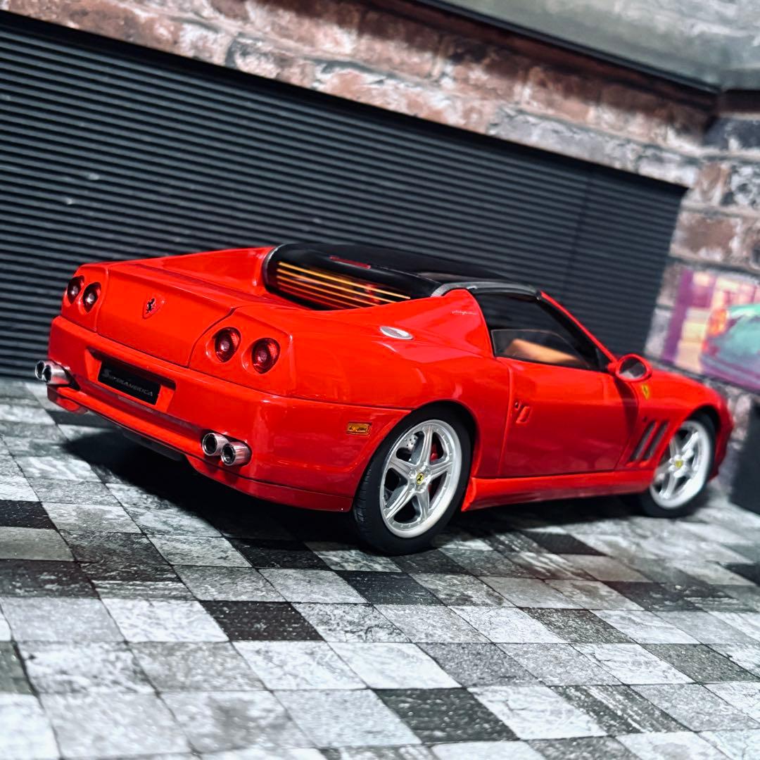 限定2006台 1/18 マテル スーパーエリート フェラーリ スーパーアメリカ
