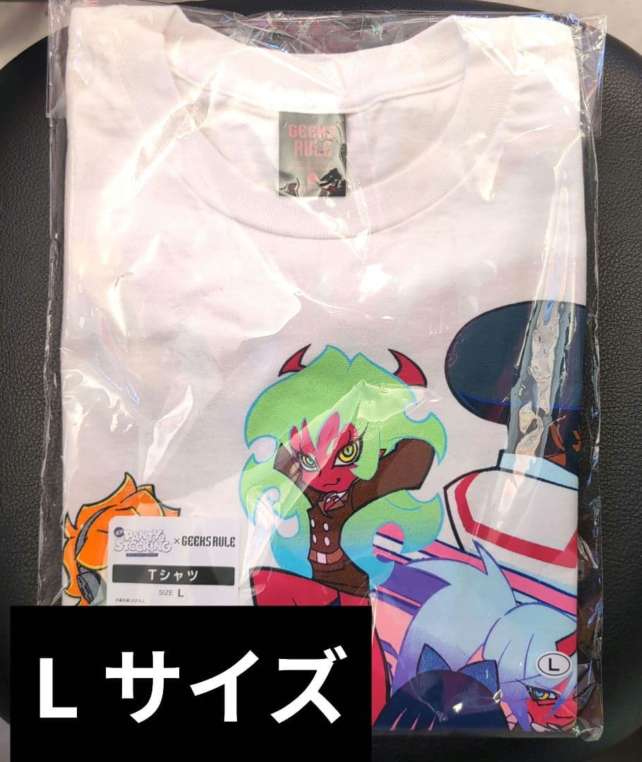 GEEKS RULE New PANTY & STOCKING Tシャツ L
