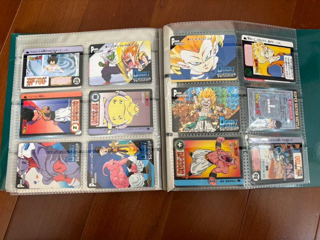ドラゴンボールZ カードダスステーション　システムファイル　カード130枚付き