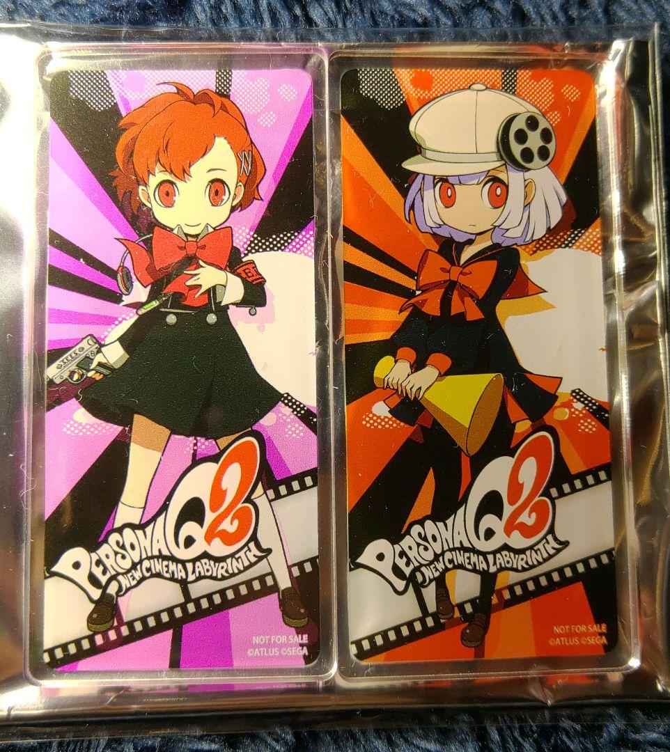 ペルソナQ2 P3Pットアクリルバッジ ペルソナ5 PERSONA5 PQ2
