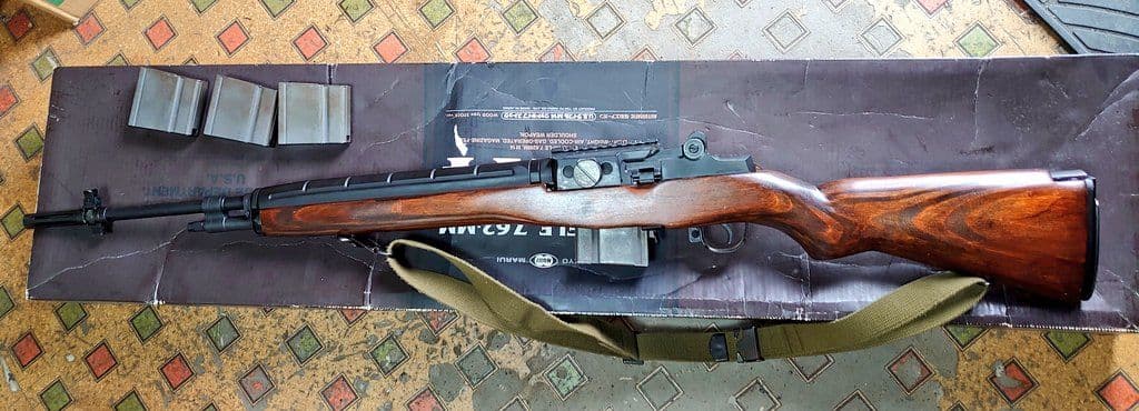 東京マルイ Usライフル M14 木製換装品　エアガン　中古