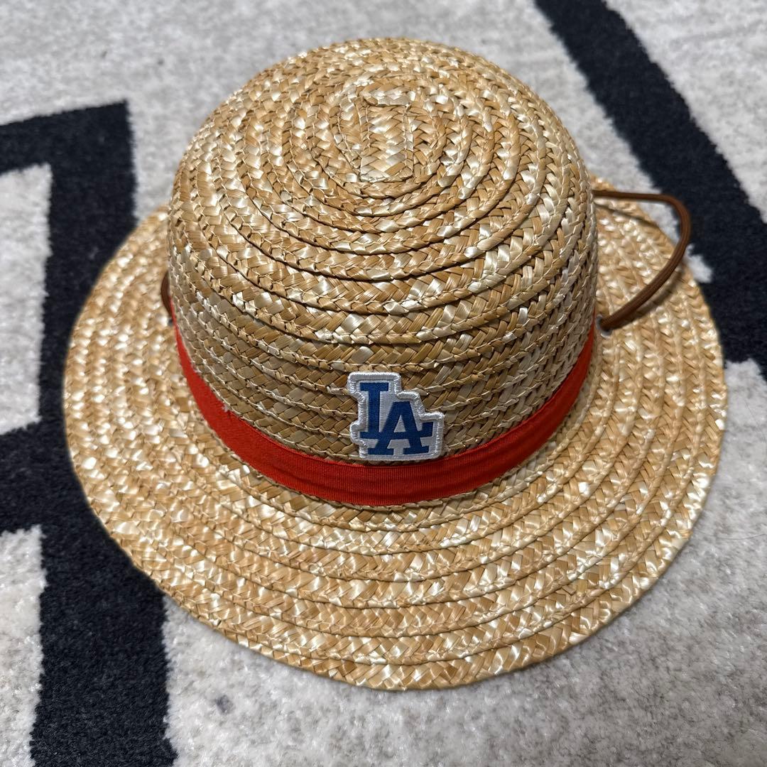 来場者限定ロサンゼルスドジャースLAロゴ 帽子セット 3点