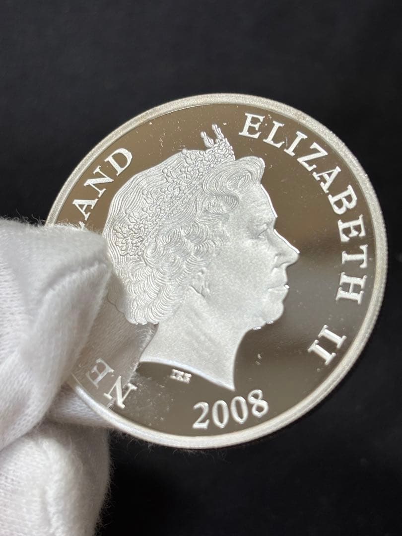 【純銀製】ニュージーランド エドモンド・ヒラリー記念プルーフ純銀1オンス