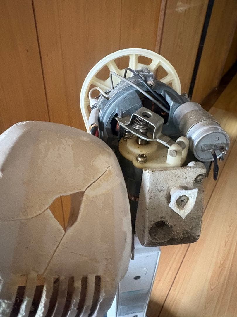 昭和レトロ　Fuji Electric 大型扇風機　YA-357B ジャンク品②