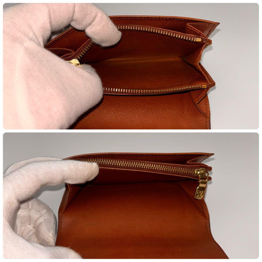 ✨鑑定済み✨ルイヴィトン✨モノグラム✨ポルトモネジップ 二つ折り財布