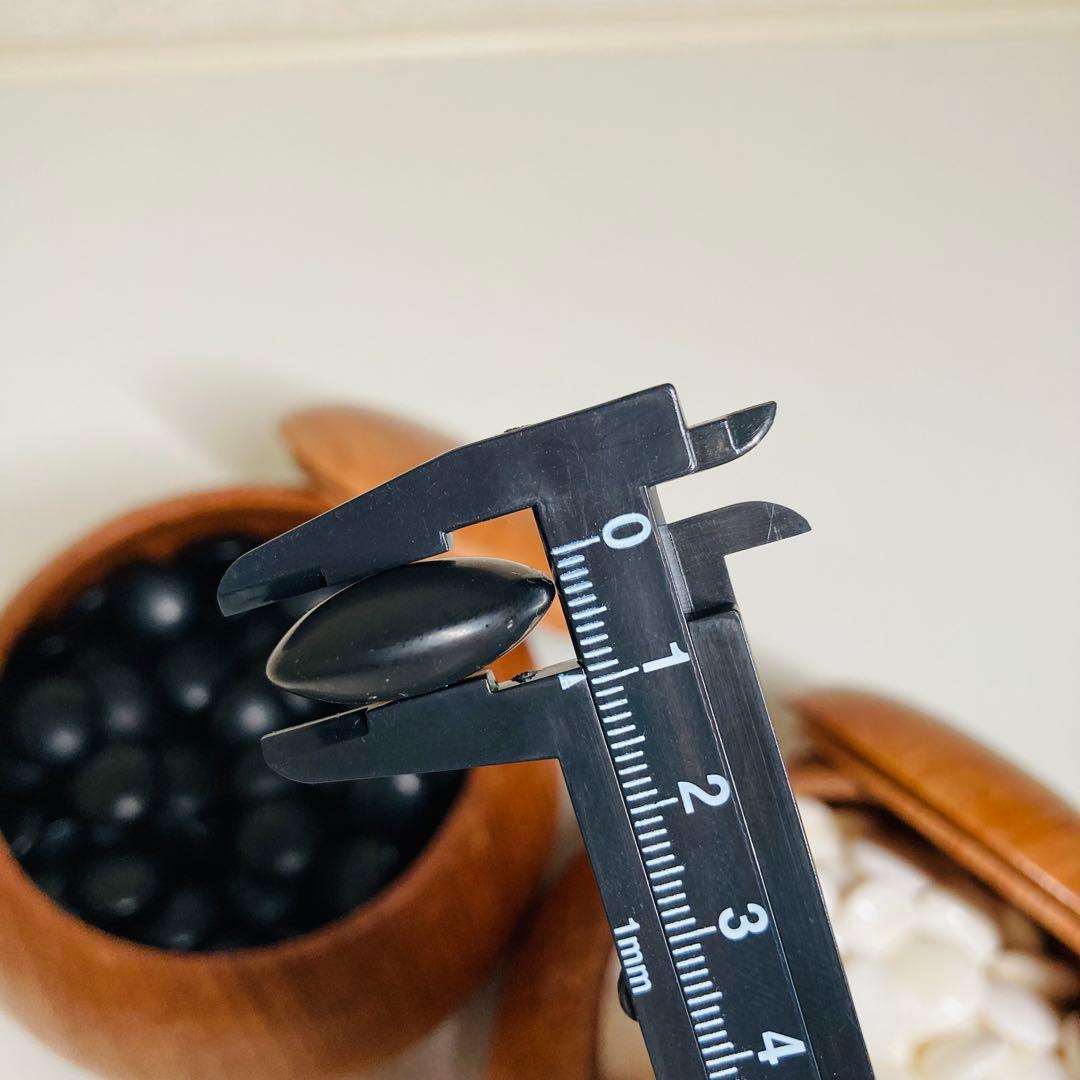 【高級品】蛤那智黒34号 高級囲碁 古美術品 はまぐり碁石 蛤碁石