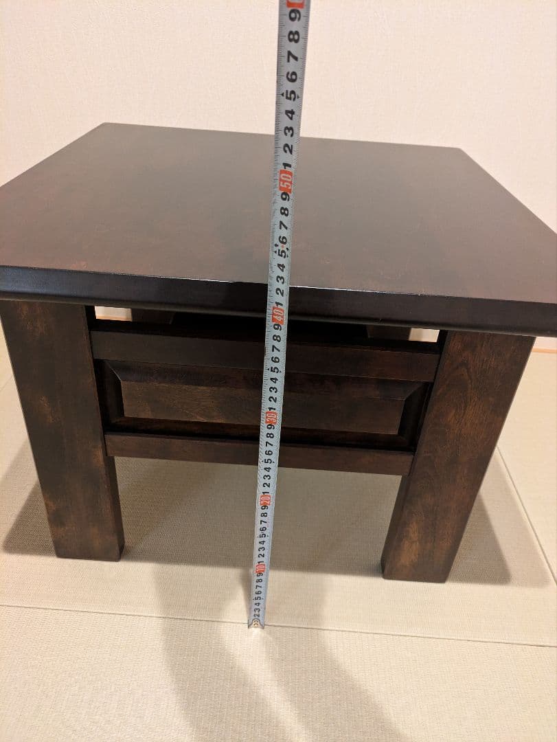 【北海道民芸家具】 北民 サイドテーブル コーヒーテーブル 無垢材 ミズメザクラ