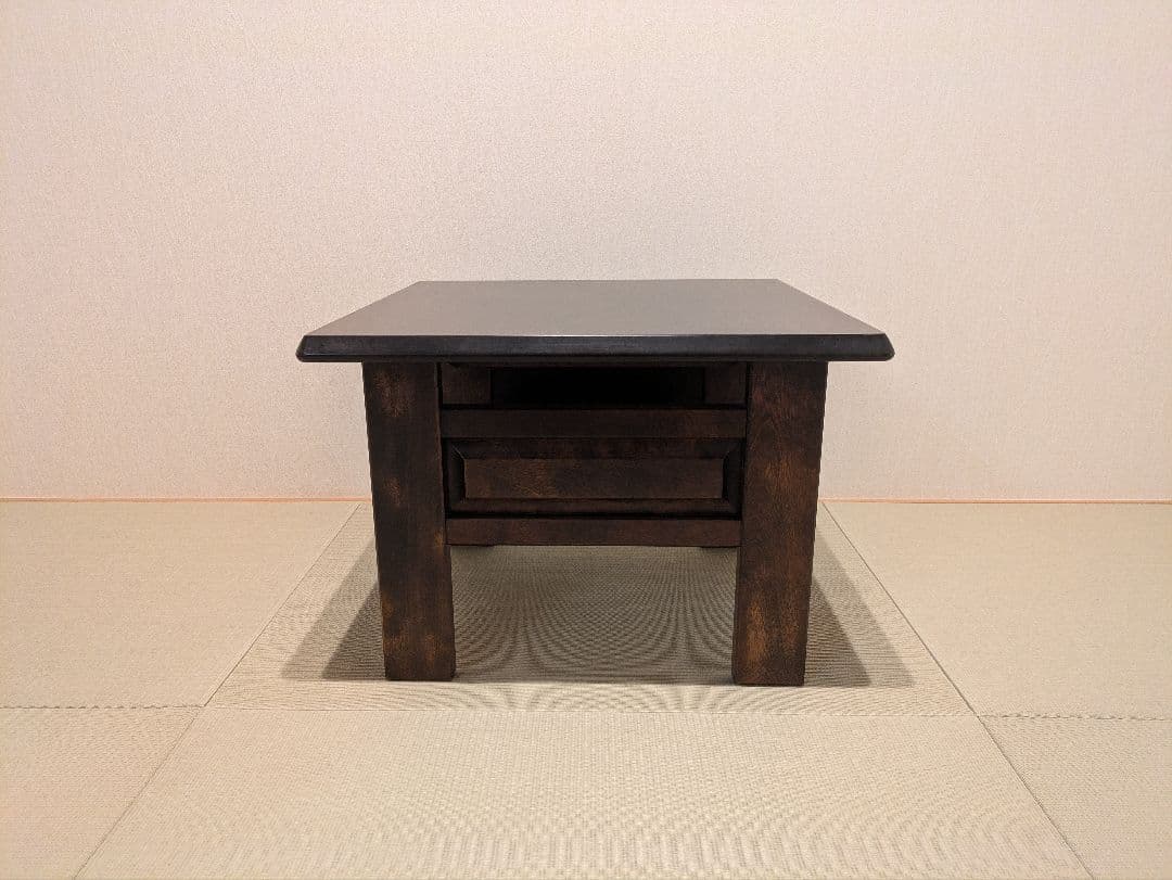 【北海道民芸家具】 北民 サイドテーブル コーヒーテーブル 無垢材 ミズメザクラ