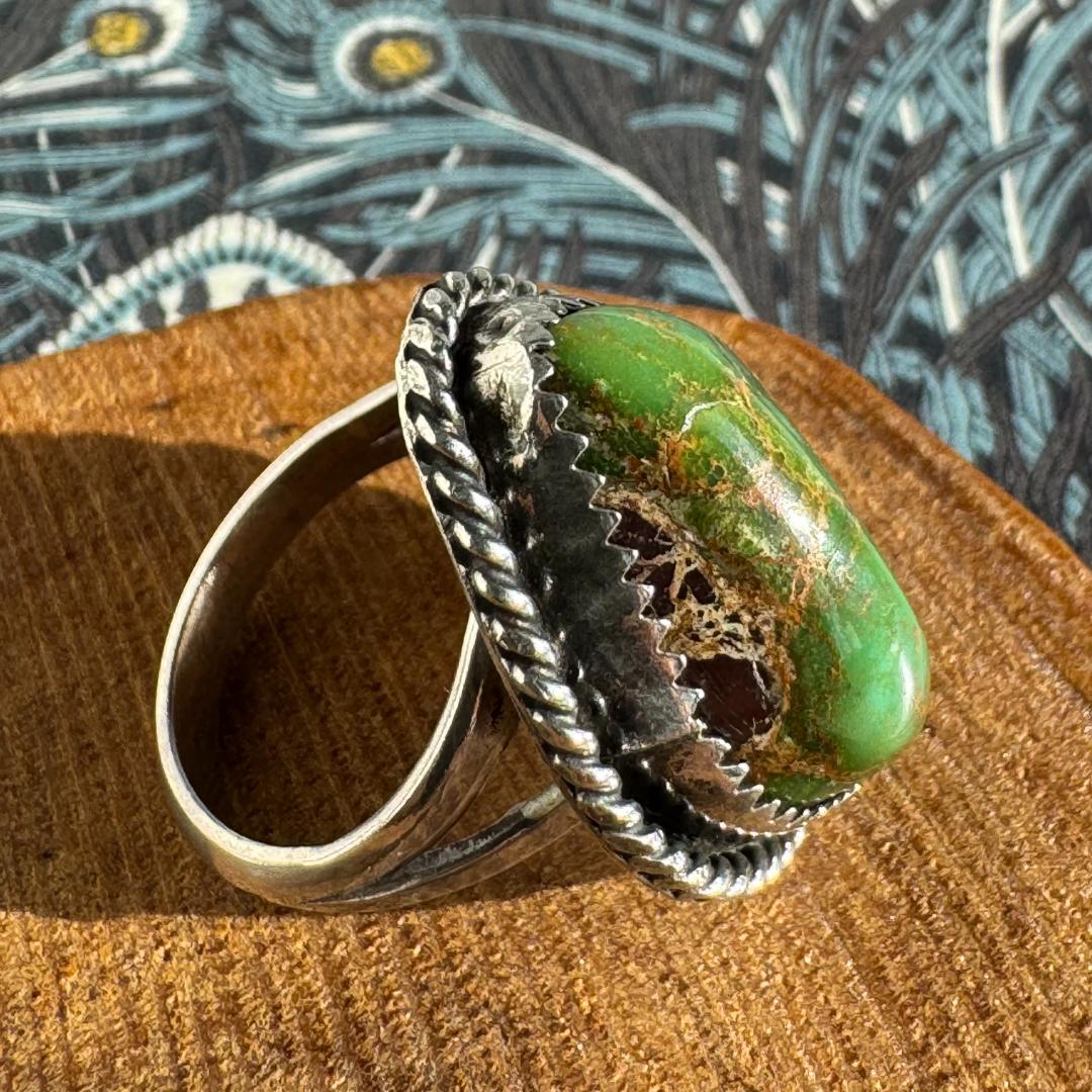 こ*め様 90年代　ヴィンテージ 　インディアンジュエリー　ターコイズ 　シルバ