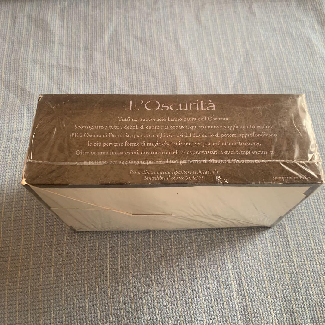 mtg the dark イタリア　未開封ボックス