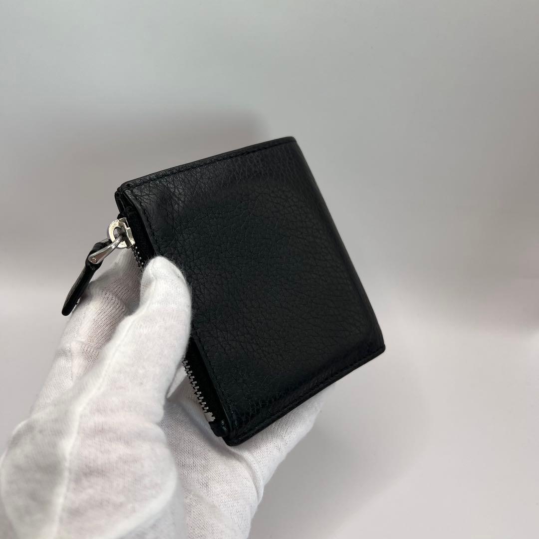 PRADA 二つ折り財布　ブラック　ヴィッテロダイノ　2ML049　レザー　財布