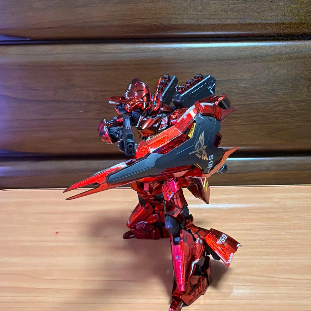 RG 1/144 ガンダムベース限定 サザビー [メカニカルコアメッキ]