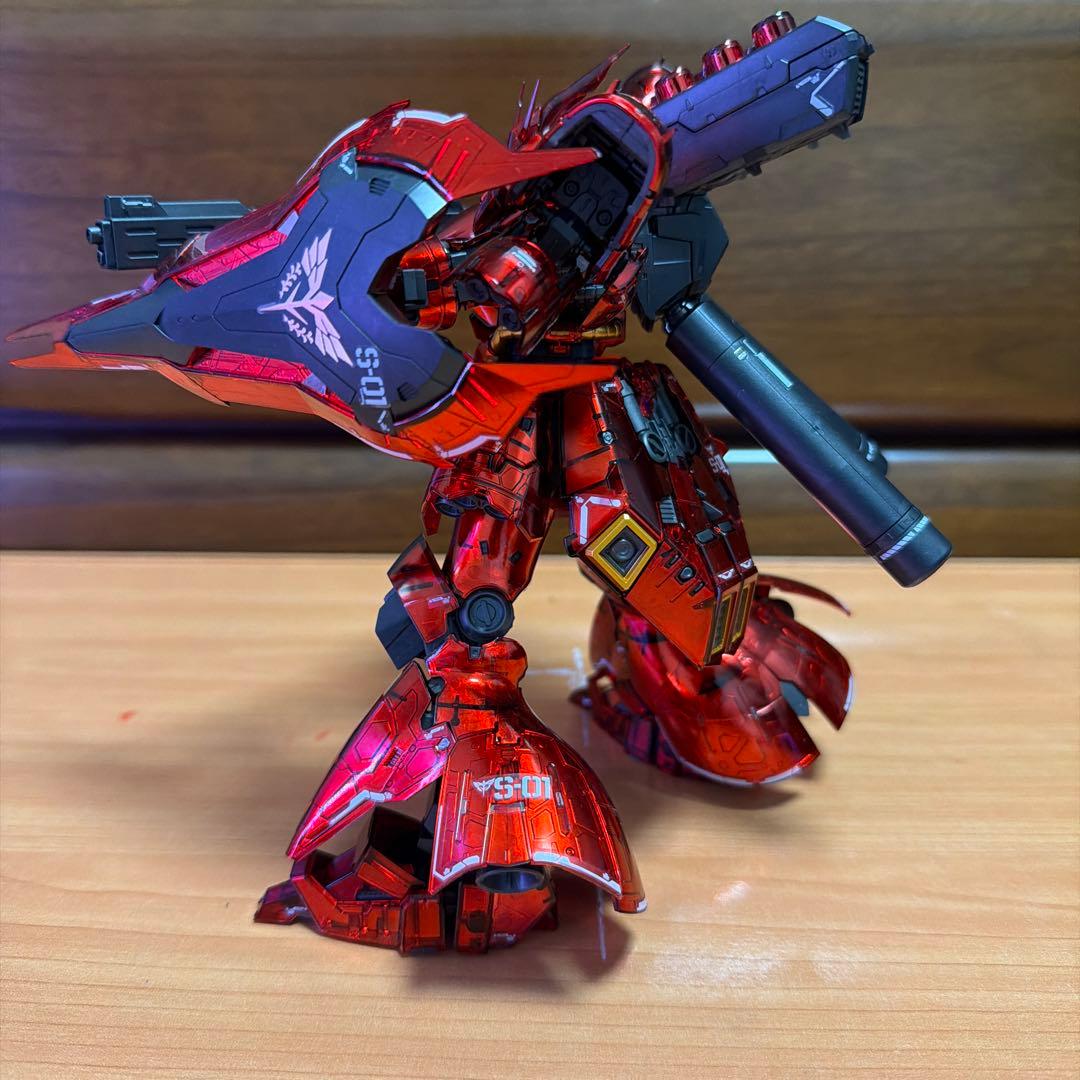 RG 1/144 ガンダムベース限定 サザビー [メカニカルコアメッキ]