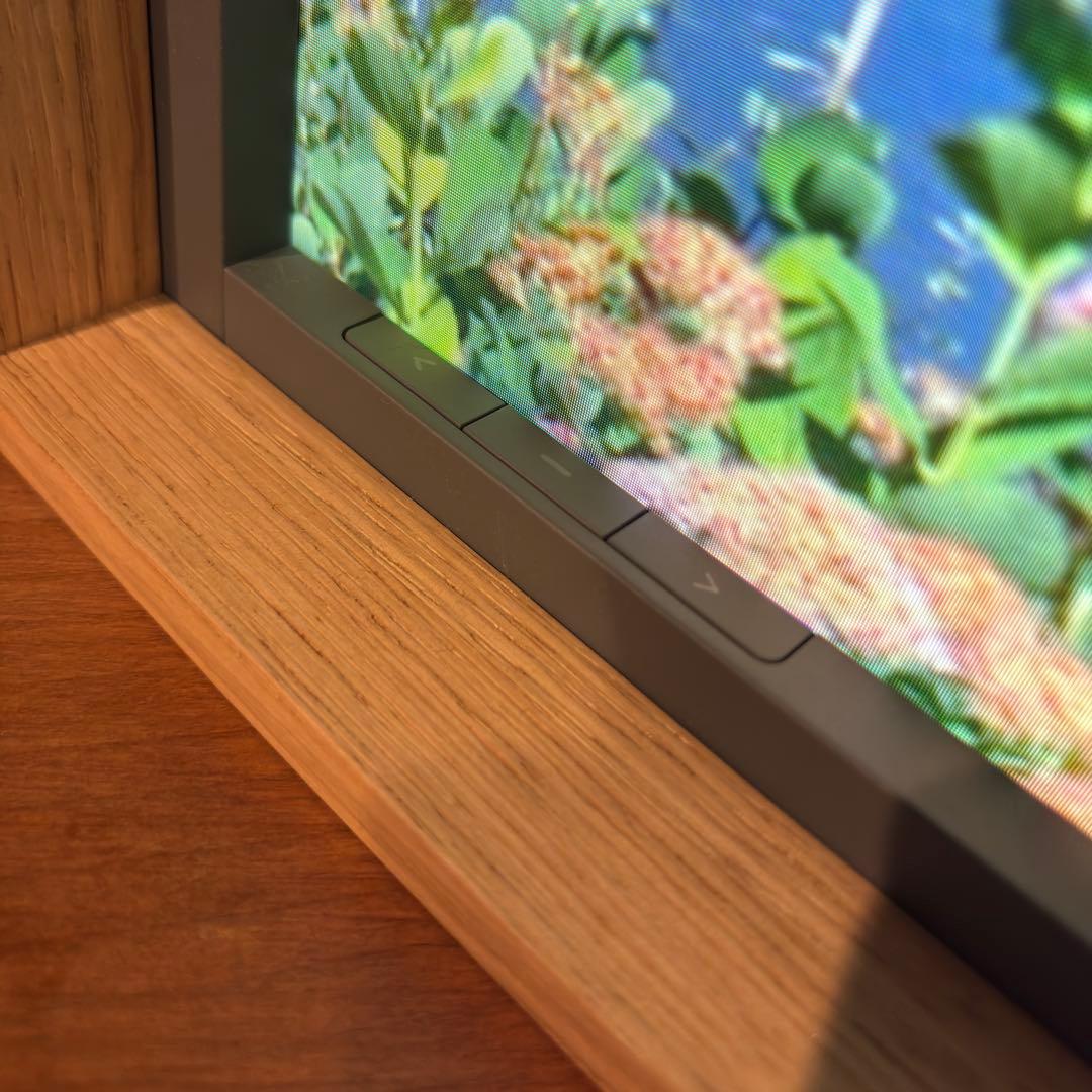 【美品】Atmoph window 2 カリモク木製フレーム