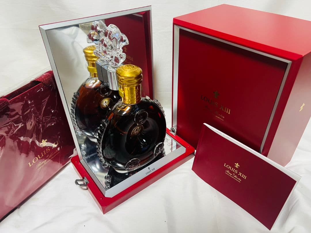 レミーマルタン ルイ13世 バカラ　替え栓・冊子・化粧箱・専用紙袋付き！ 未開封