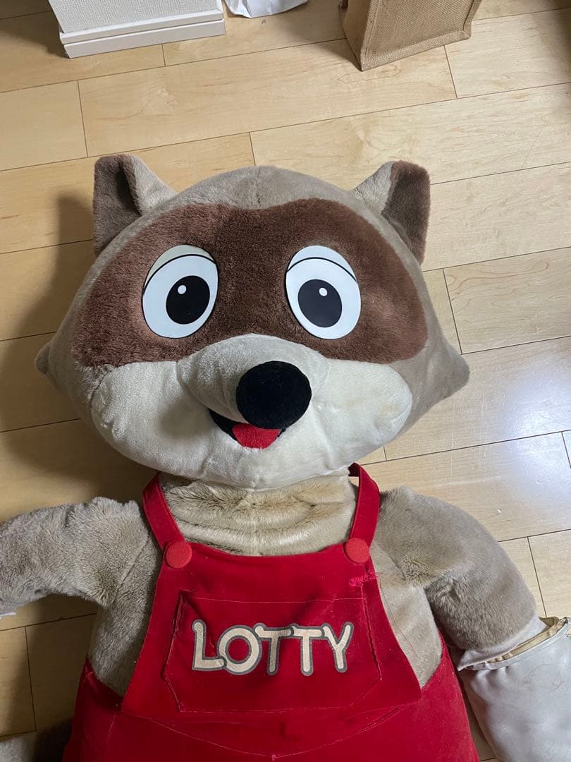 【超希少・非売品】ロッテワールド ロッティー 特大ぬいぐるみ（130cm）