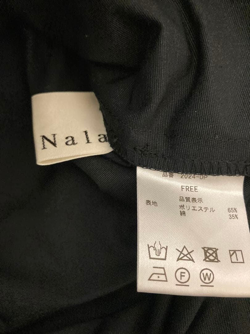 Nalaドレスパンツ ブラック フリーサイズ