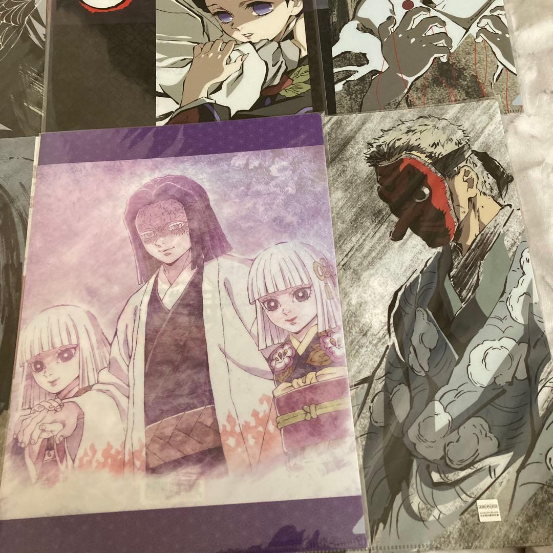 鬼滅の刃 アイキャッチ 珠世 愈史郎 累 産屋敷 クリアファイル 幕間画