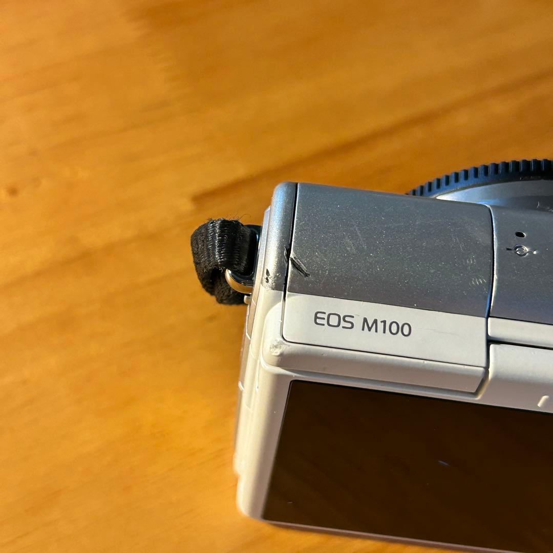 Canon EOS M100 ミラーレス一眼カメラ 望遠レンズ付セット