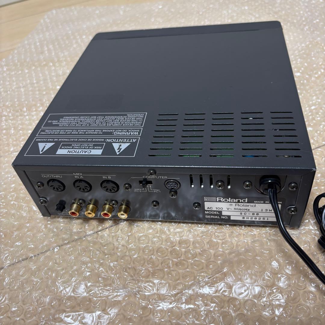 動作品！Roland Sonud Canvas SC-88 音源モジュール