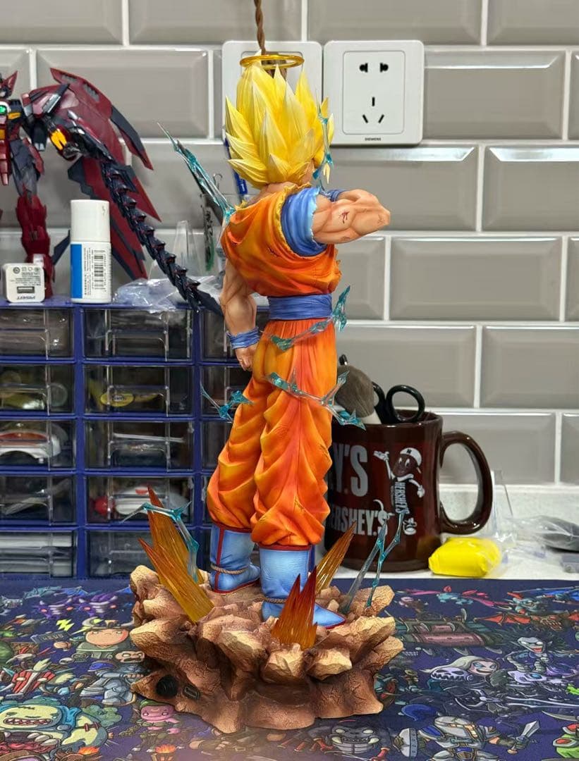 ドラゴンボール 孫悟空 ガレキ ガレージキット スタチューX③⑤②