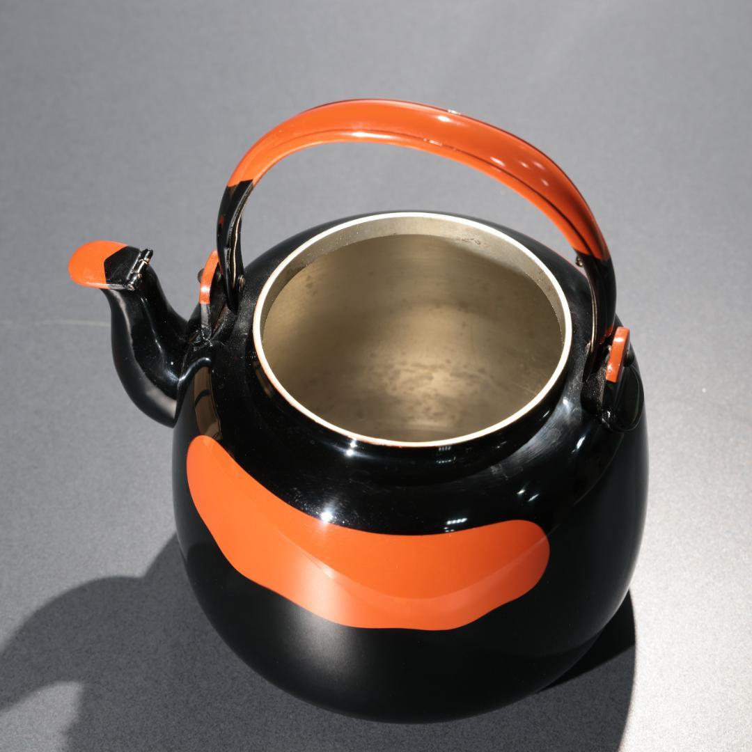 茶道具　腰黒　水注　清五郎　共箱　R0890　ダT