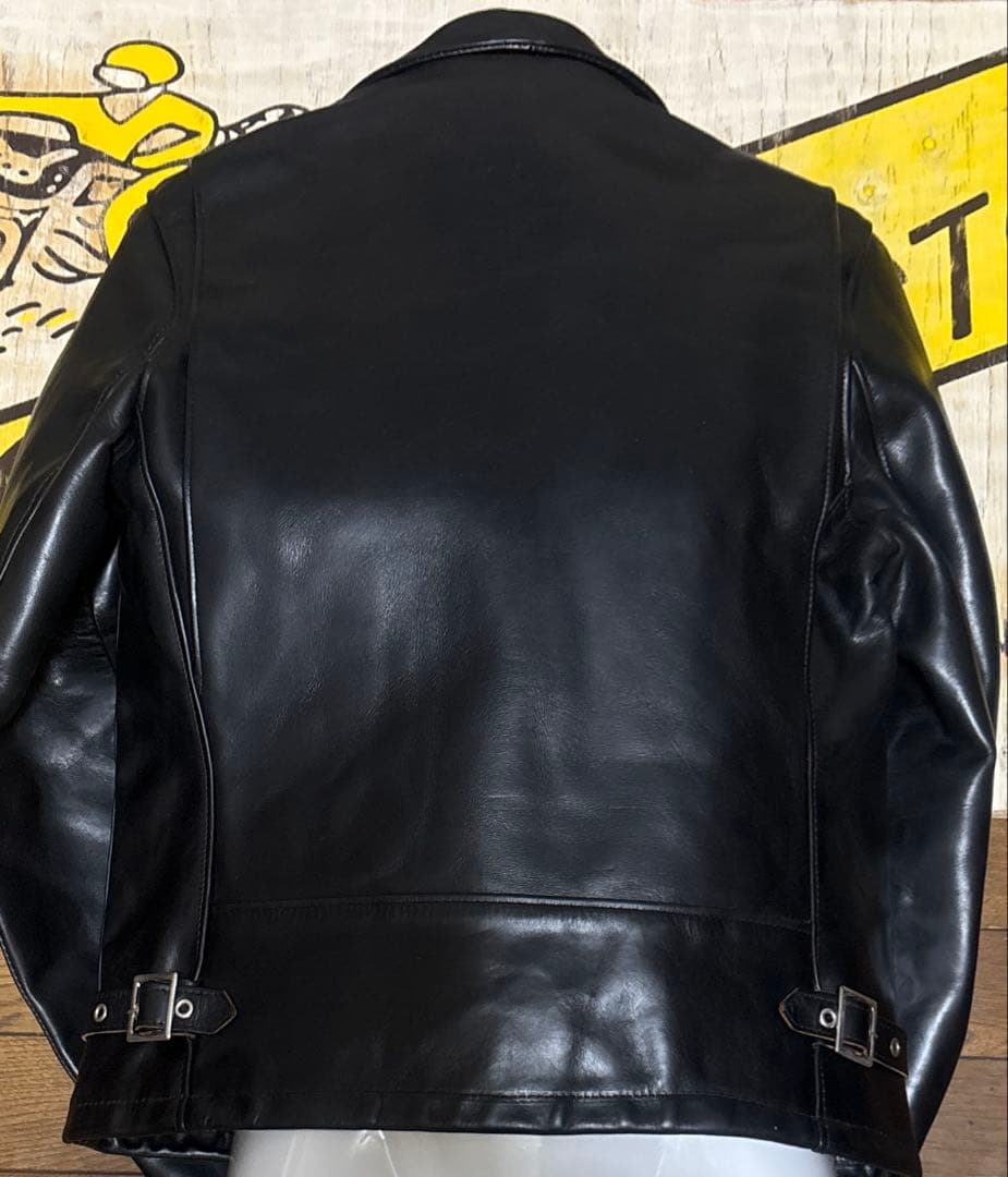 希少‼️美品‼️schottホーウィンレザーライダース6103US 36インチ