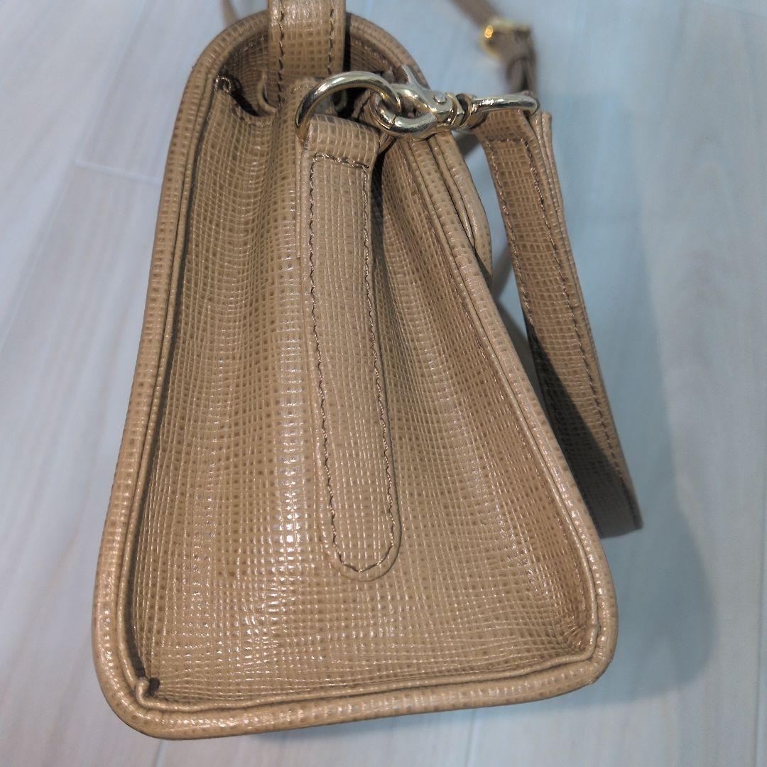 クレージュ ハンドバッグ ショルダーバッグ レザー