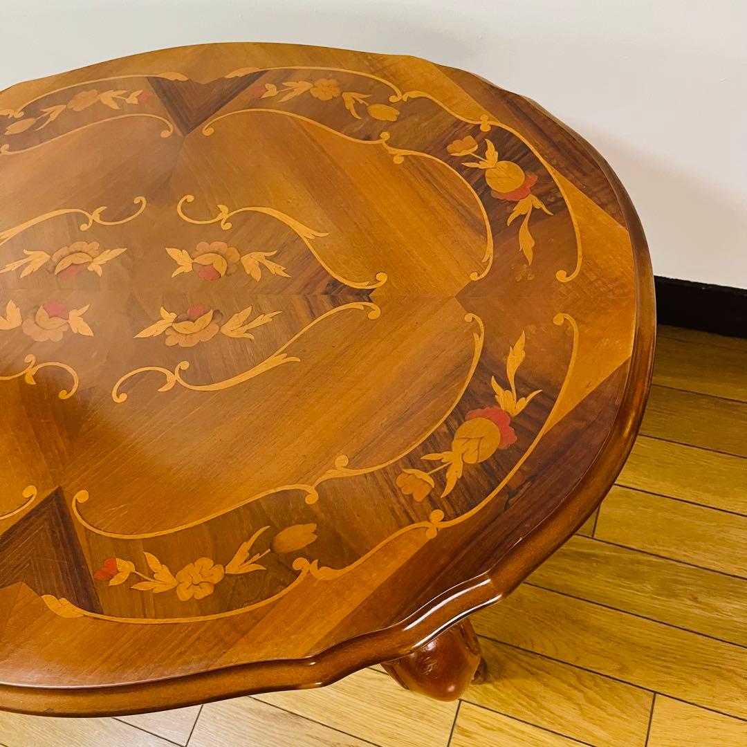 希少品　アンティーク　イタリア製　テーブル　コーヒーテーブル　送料込