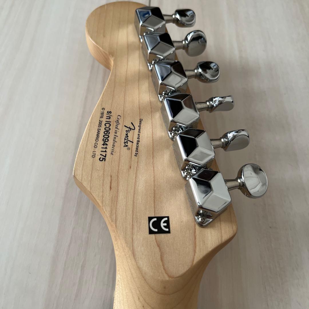 Squier Hello Kitty エレキギター ピンク