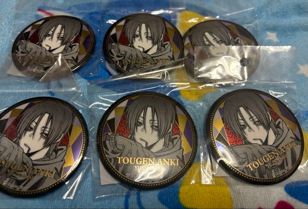 桃源暗鬼 BIGメタリック缶バッジ 印南幽