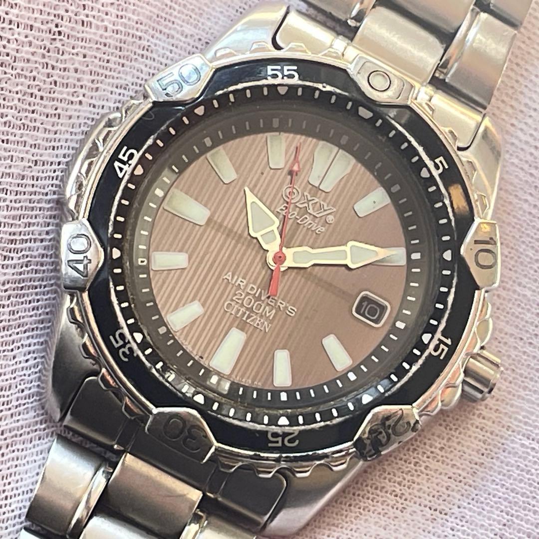 CITIZEN OXY AIR DIVERS 200m ECO—DRIVE