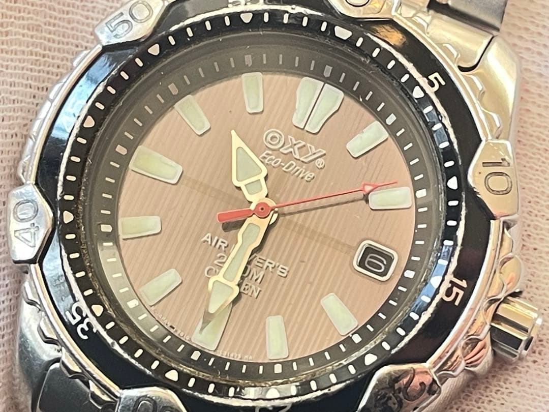 CITIZEN OXY AIR DIVERS 200m ECO—DRIVE