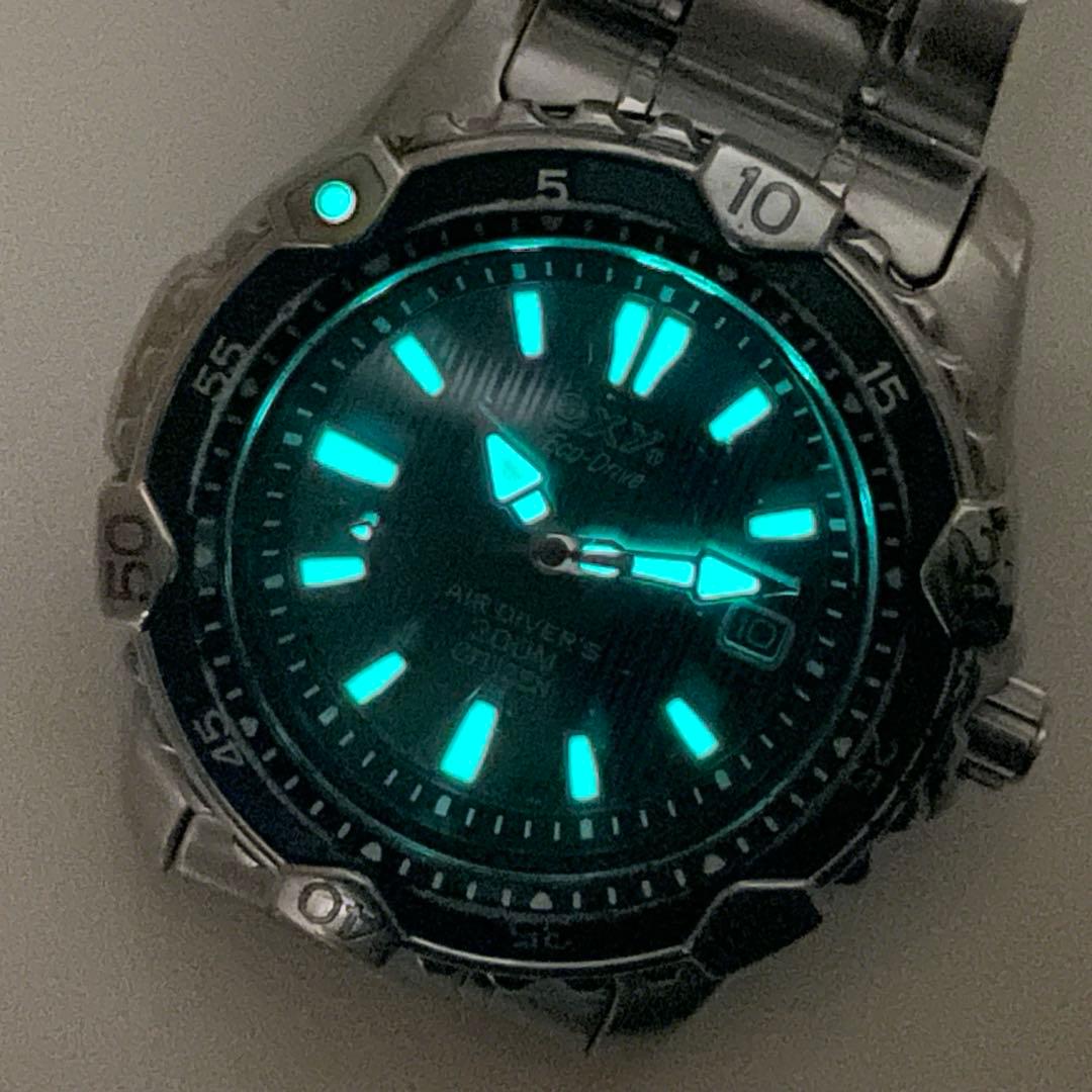 CITIZEN OXY AIR DIVERS 200m ECO—DRIVE