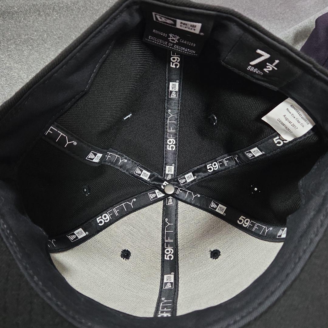 新品未使用タグ付NEWERA THE NORTH FACE キャップ黒稀少