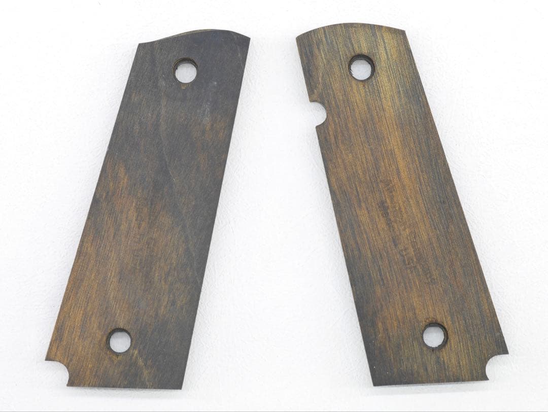 アルタモント Kimber キンバー木製グリップ 実物 WA マルイ