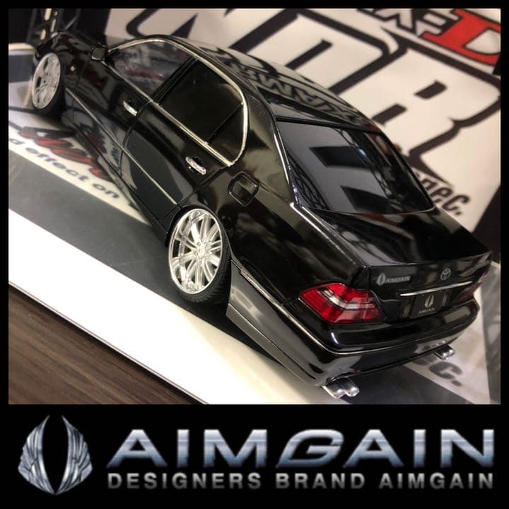 NO.147  1/24 UCF31 セルシオ 後期　エイムゲイン 完成品