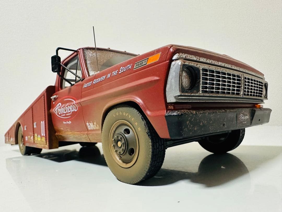 acme/'70 Fordフォード F-350 RAMP TRUCK 1/18