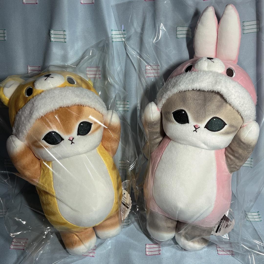 新品・まとめ売り【モフサンドmofusand】BIGぬいぐるみセット ⑬ 8体