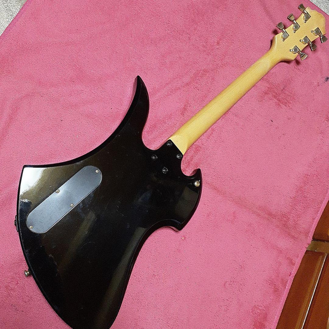 【良・美品】サイケペイント・hideモデル。モッキンバードエレキギター。