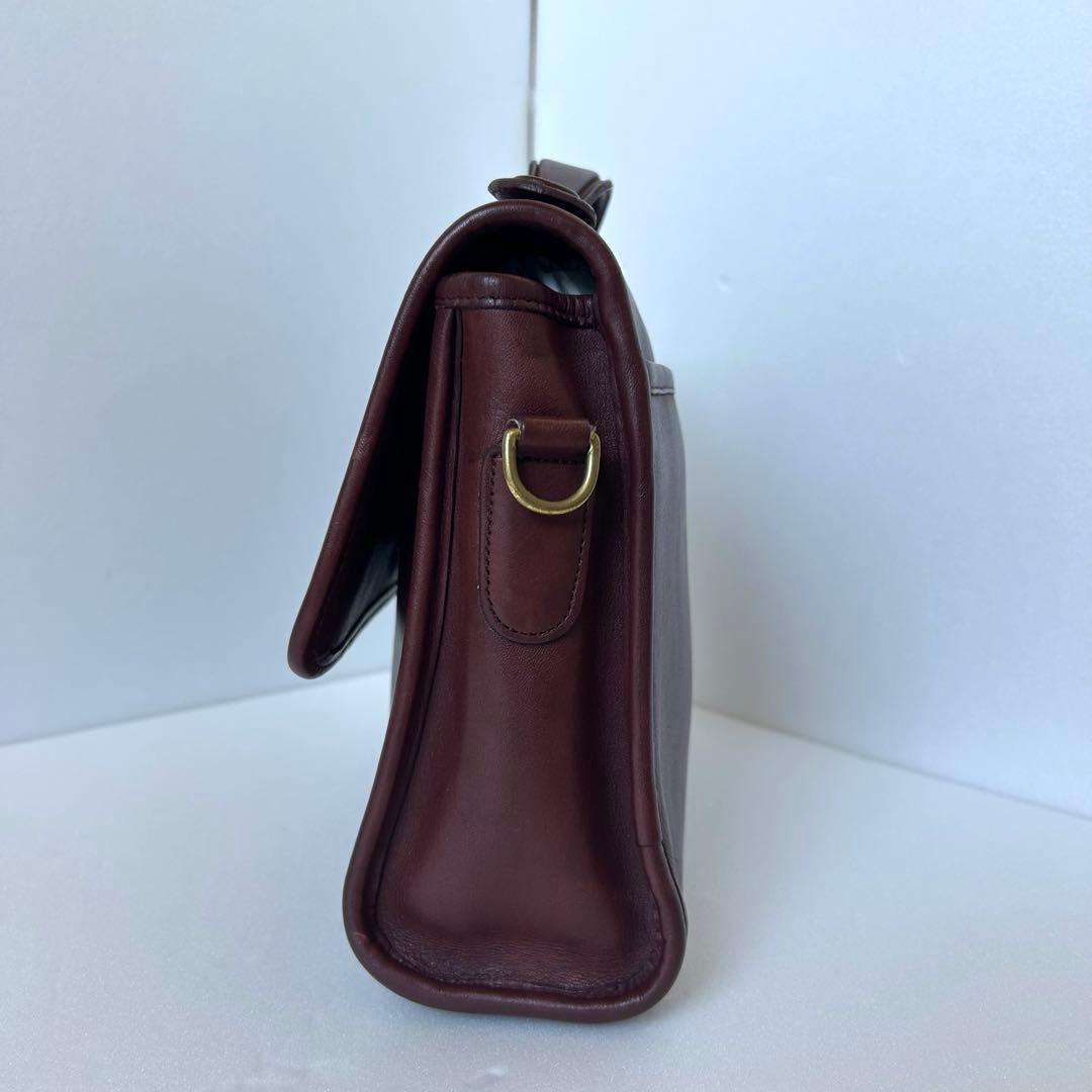 クリーニング済 old coach 9870 Court Bag 80s USA