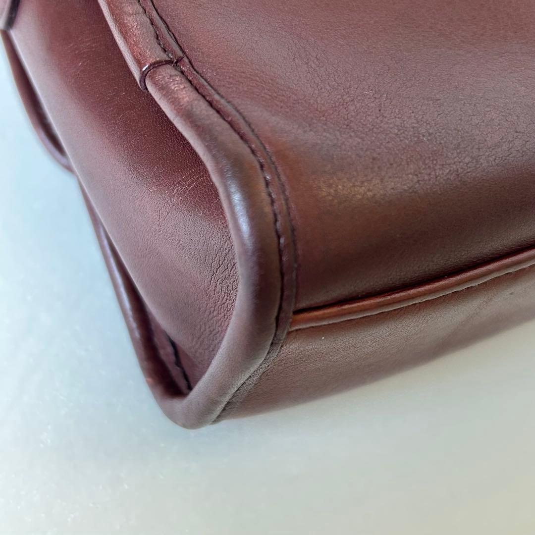 クリーニング済 old coach 9870 Court Bag 80s USA