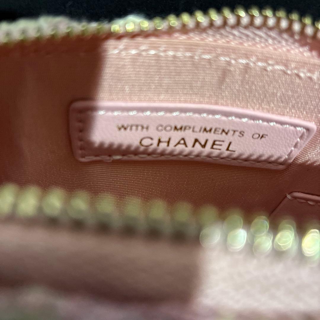 CHANELシャネル ショルダーバッグ チェーンバック　ノベルティ　ピンク