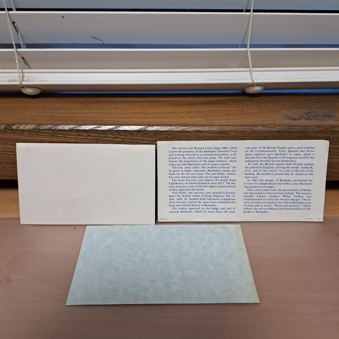 モ*ー様 1973 フランクリンミント バルバドス島 史上初の公式貨幣セット