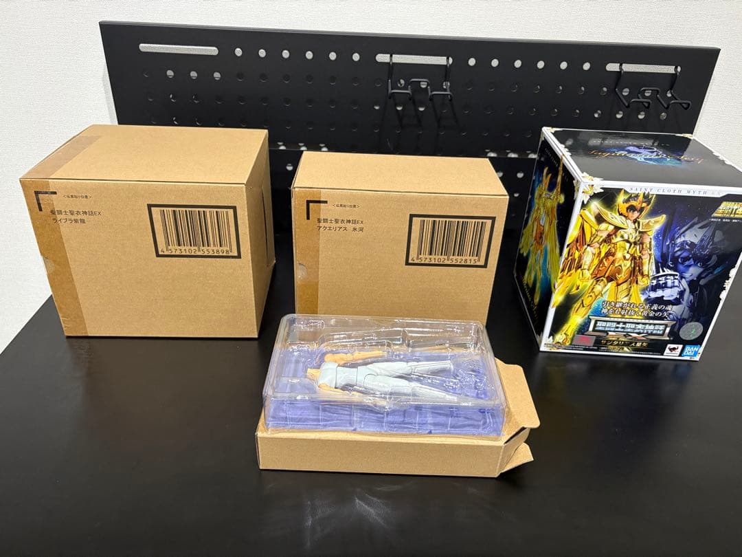 【写真追加】 聖闘士星衣神話EX 星矢 紫龍 氷河 黄金聖衣 【3体セット】