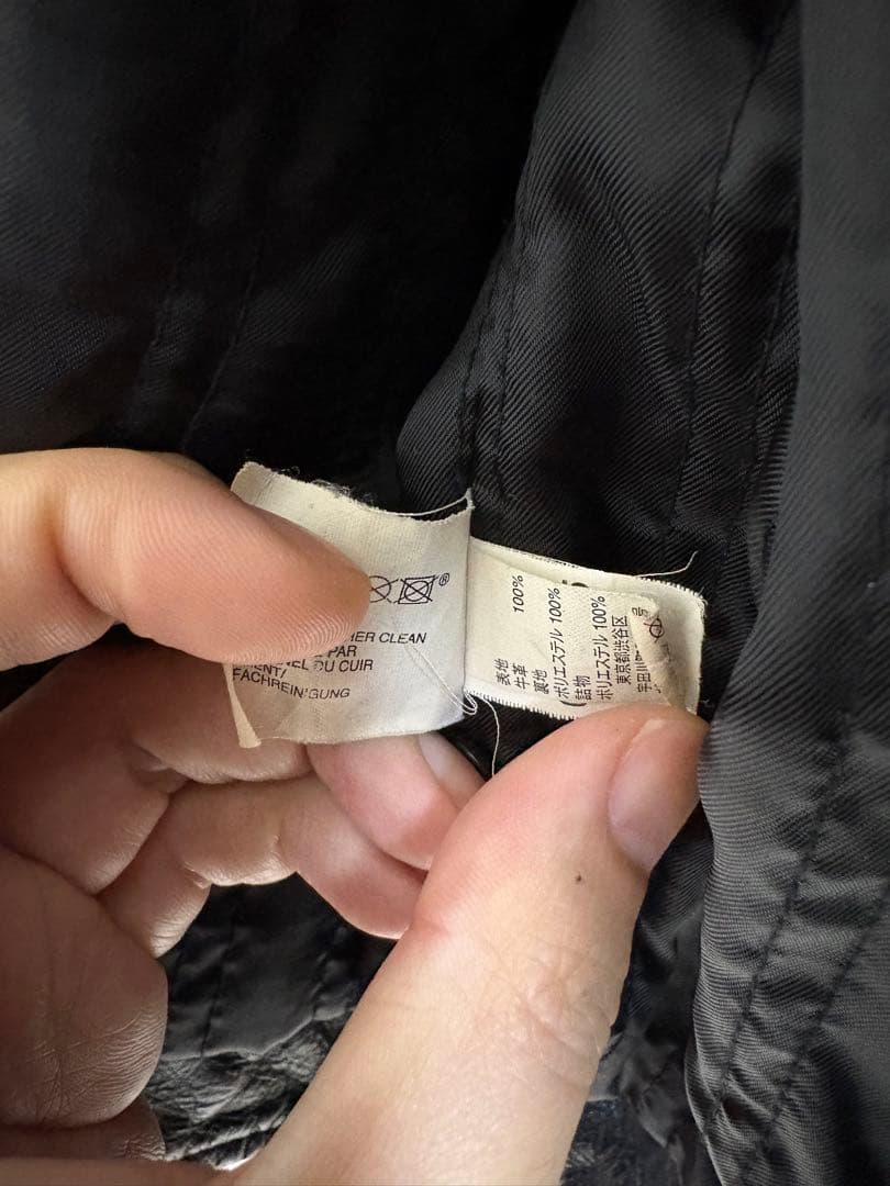 OLD GAP レザーシングルライダース