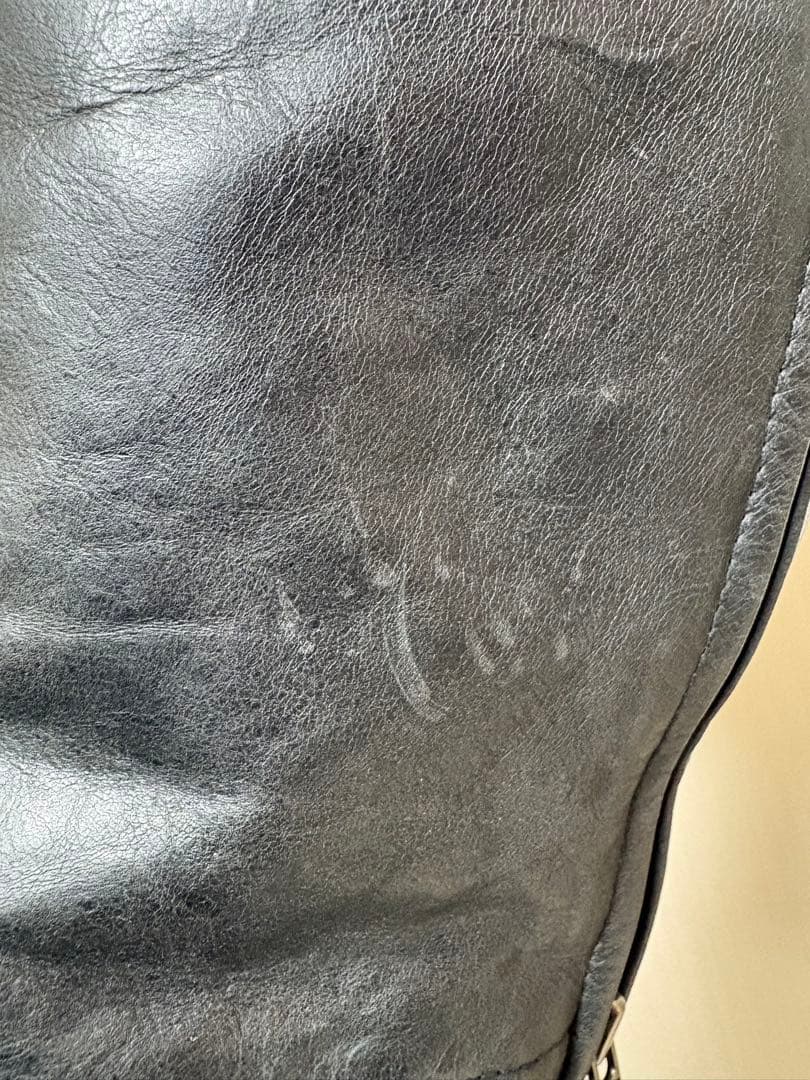 OLD GAP レザーシングルライダース